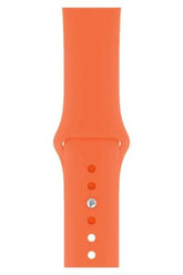 Apple Watch Uyumlu Silikon Kordon Turuncu